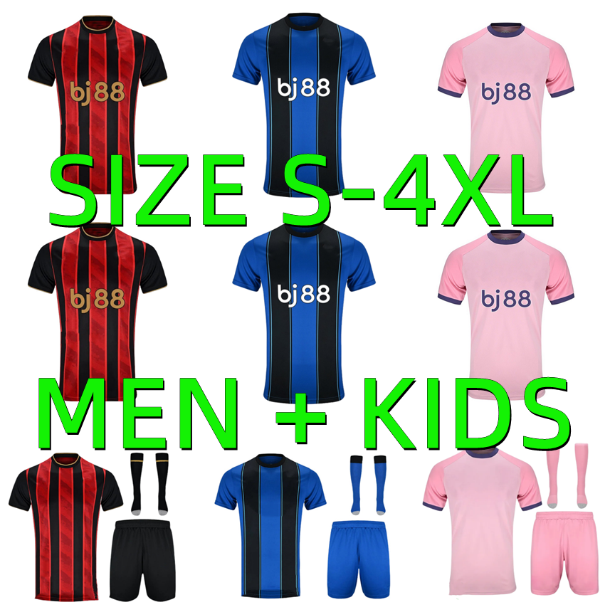 25 26 AFCB Bournemouth Cherries soccer jerseys EVANILSON RYAN CHRISTIE BROOKS SOLANKE 2025 2026 OUATTARA SCOTT BILLING SEMENYO Football Shirts Uniforms Men kids