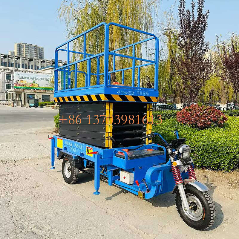 320 450 Kg Full Electric Mobile Folded Platform Portable Hydraulic Scissor Lifting Equipment for Narrow Space
