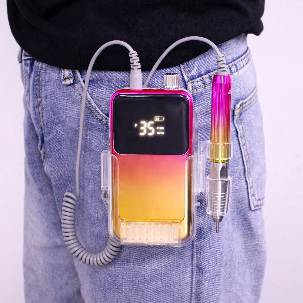 The Best Brushless 85W Electric File 35000 RPM Cordless ,Silent And Stable, Long Service Life Nail Drill Hine