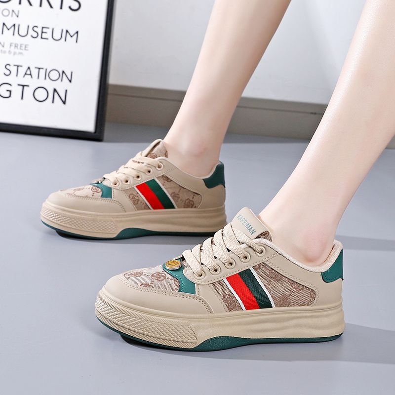 Free shipping designer new fashion casual shoes women's hot spring selling sports casual shoes green red 36-40