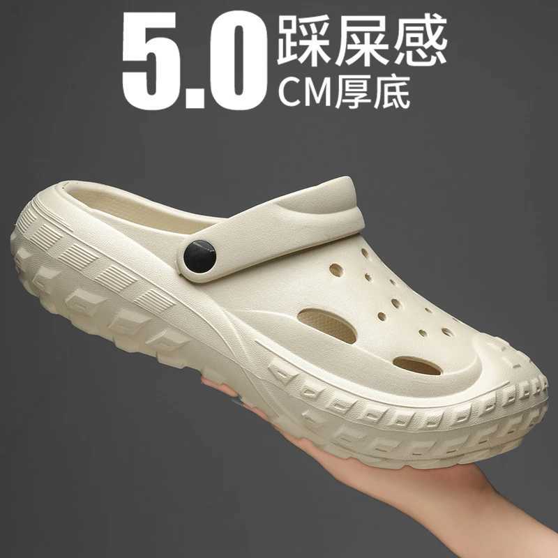 Mens Skating Shoes Summer Beach Chlorine White Black Womens Shoes Size 35-48 Casual Sports Sneakers Mens Sandals W250414