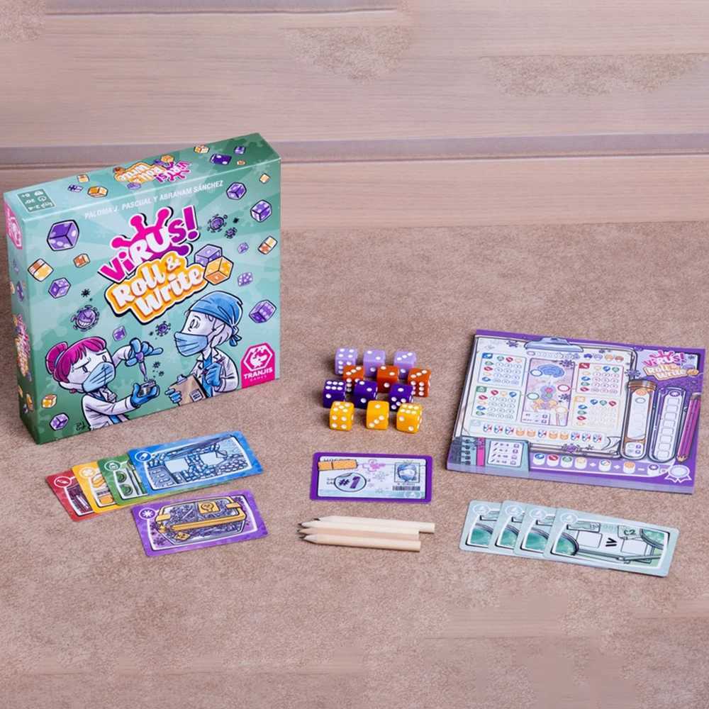 Virus - Juego de cartas - El Juego mas contagioso Edicion Espaola 8 aos VIRUS 2 Evolution Expansin - Juego de cartas C251114