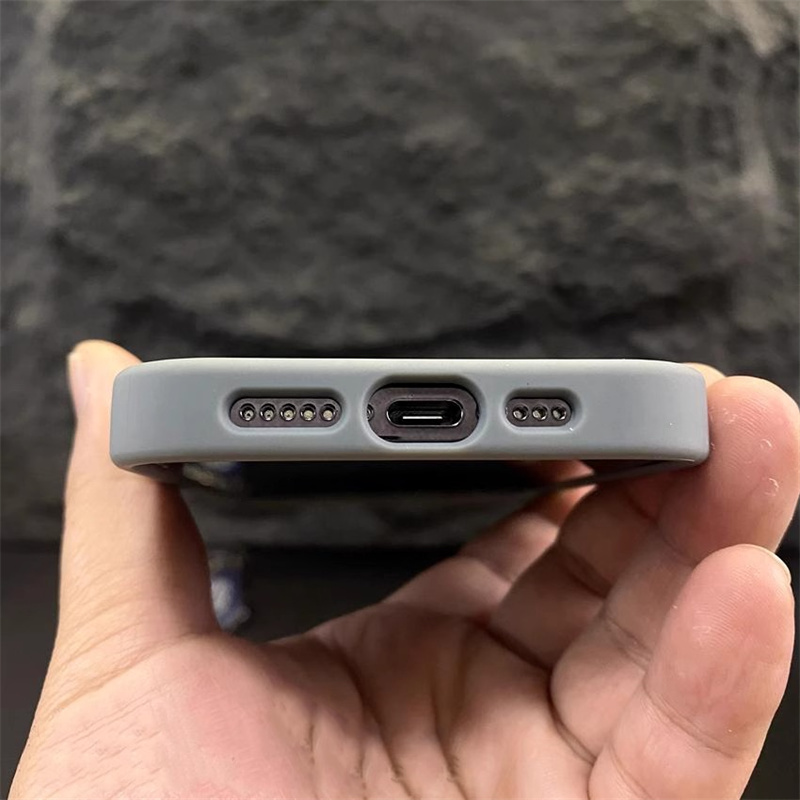 Luxury Spiricle Camera Protection Matte Magnetic Phone Case for iPhone 16 15 14 Plus 13 12 11 Pro Max Magsafe Wireless Charging Cover
