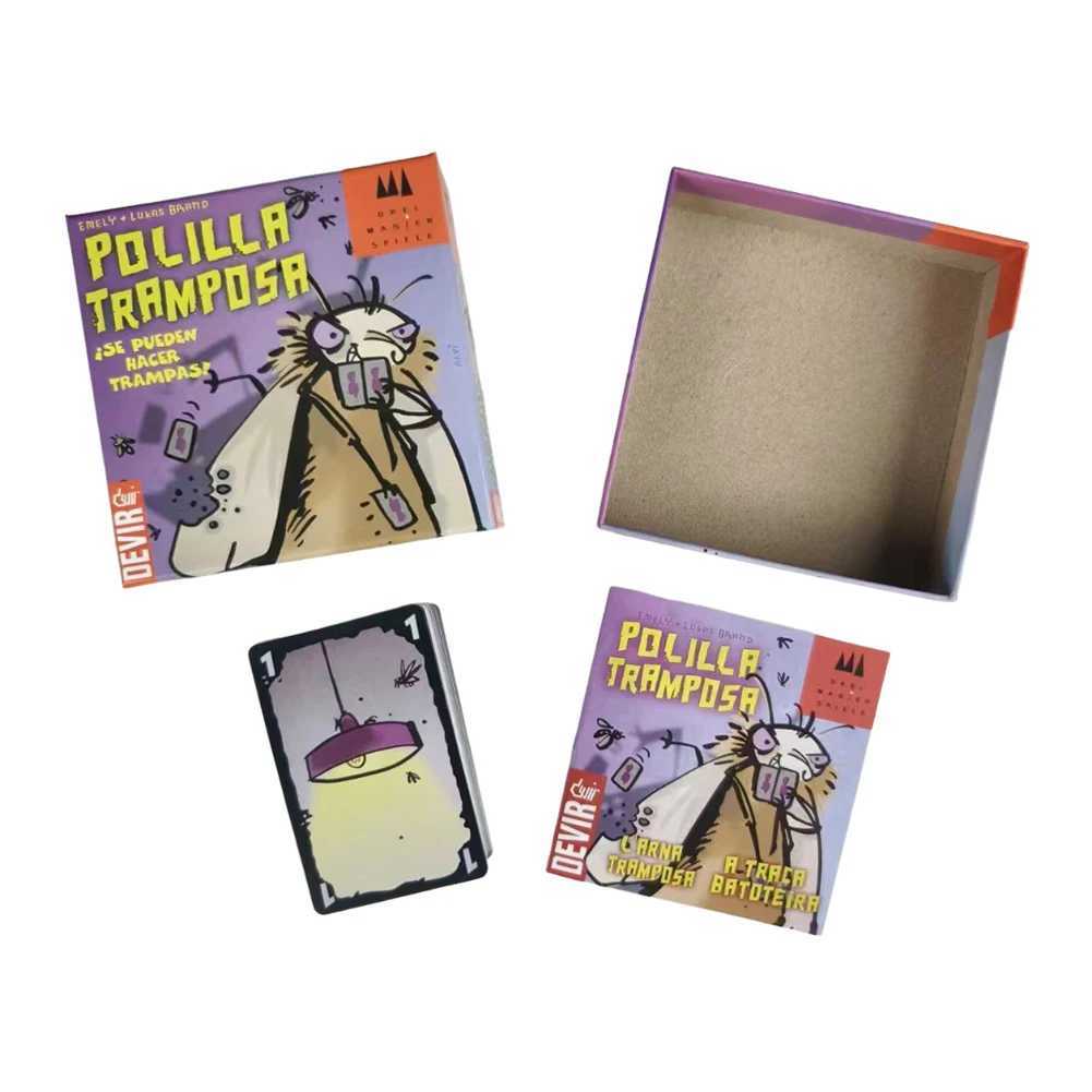 Polilla Tramposa Card Game Royal Cheating Moth Board Game Leisure Gathering Board Game Cards Cheating Moth Card C251114