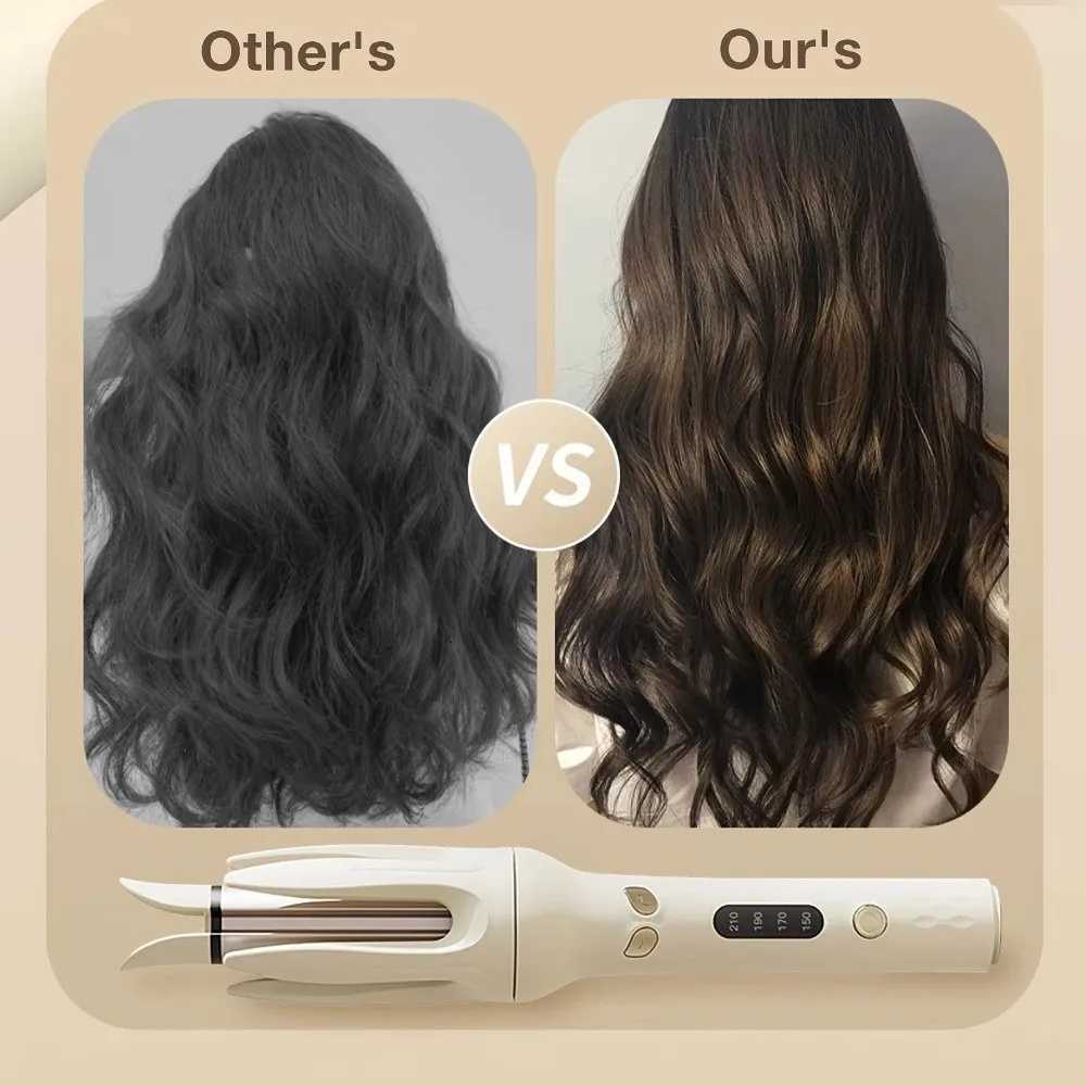 28mm Barrel Automatic Hair Curler Anti-Tangle Design Ceramic Coating Electric Curling Stick Quick StylingT251114