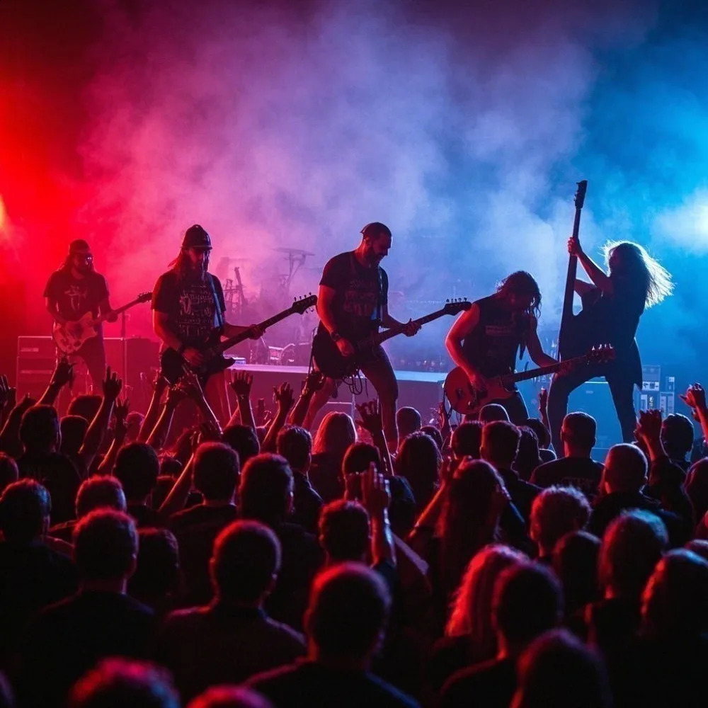 Summoning Heavy Metal West Street Skateboarding Green Summer T-shirt Loose Casual T-shirt Men Women 250411