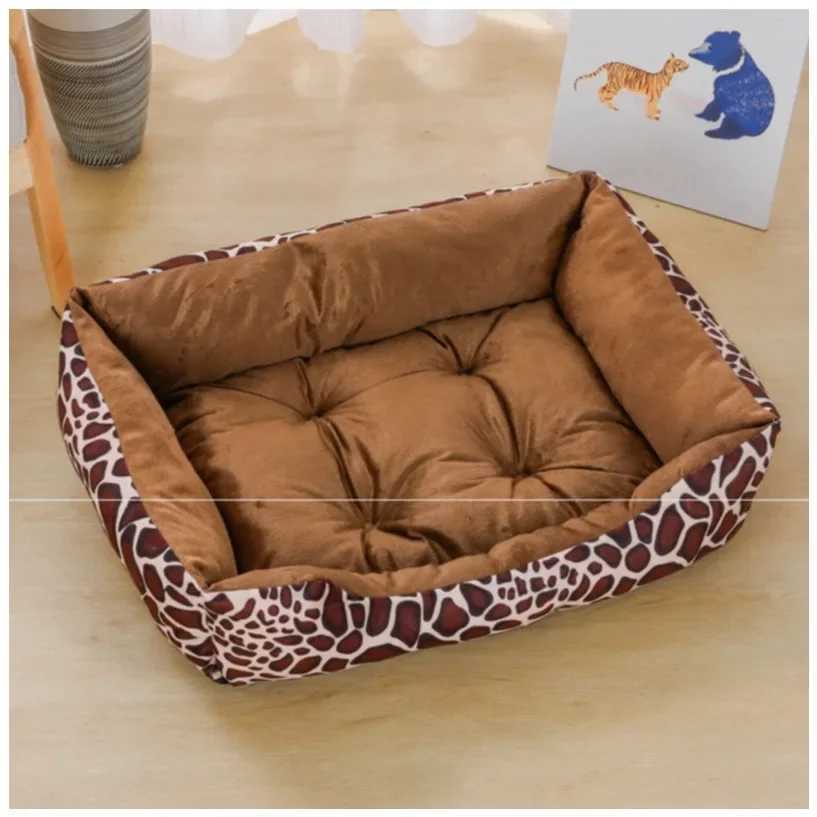 Square dog bed dog pet accessories plush calm sofa bed soft cushion for small and medium-sized cats and dogs X250412