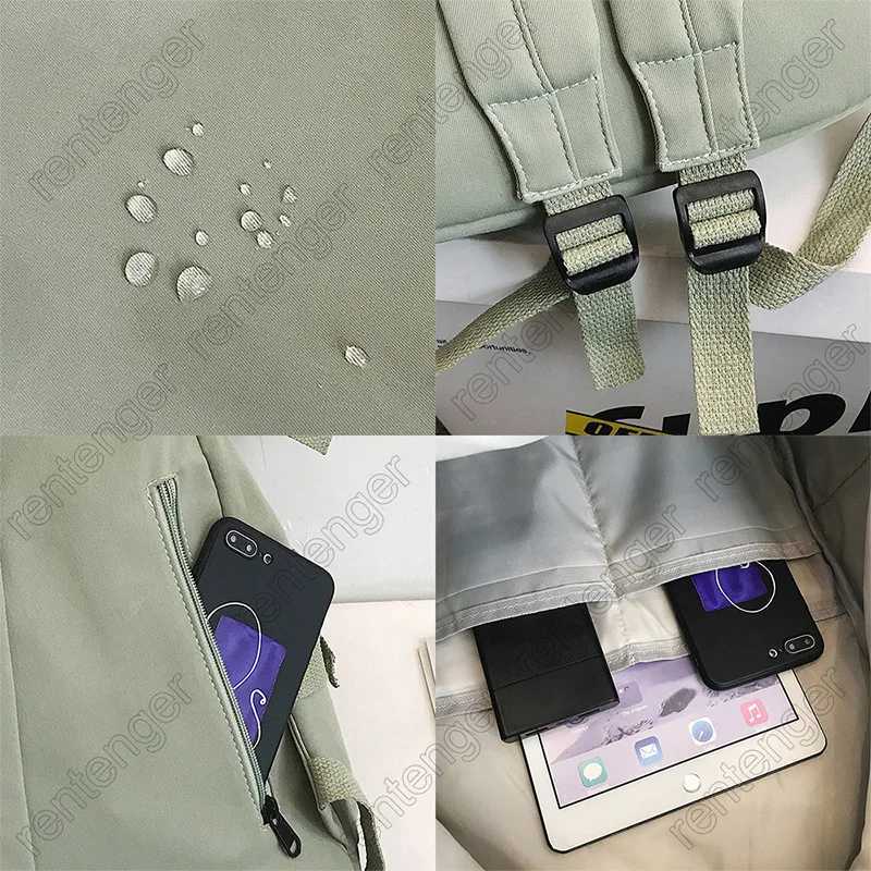 Multifunctional Teenager Laptop Backpack Women Cool Canvas School Bag High Quality Student Backpacks Boy Girl Fashion SchoolbagW251113