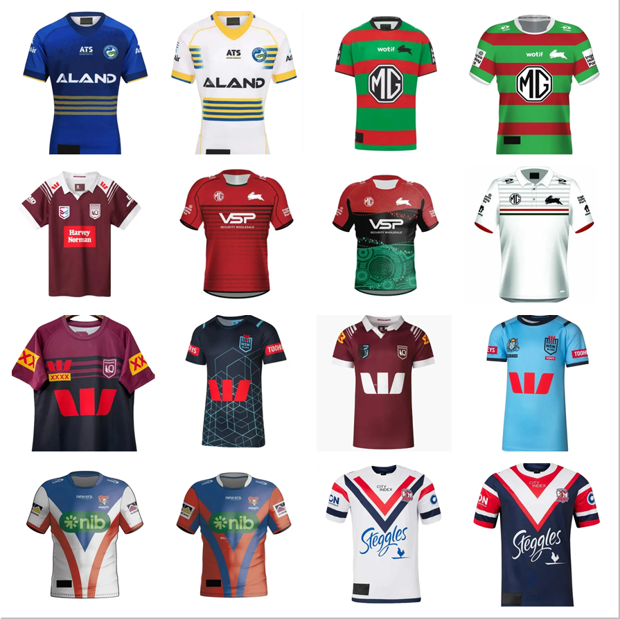 2024 2025 south sydney rabbitohs rugby jerseys 2023 24 nsw blues knights maroons raider parramatta eels sydney roosters rugby shirt