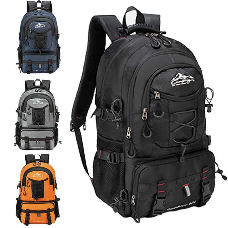 Outdoor hiking bag mens and womens 60L large capacity backpack fashionable leisure travel backpack lightweight sports bagW251114