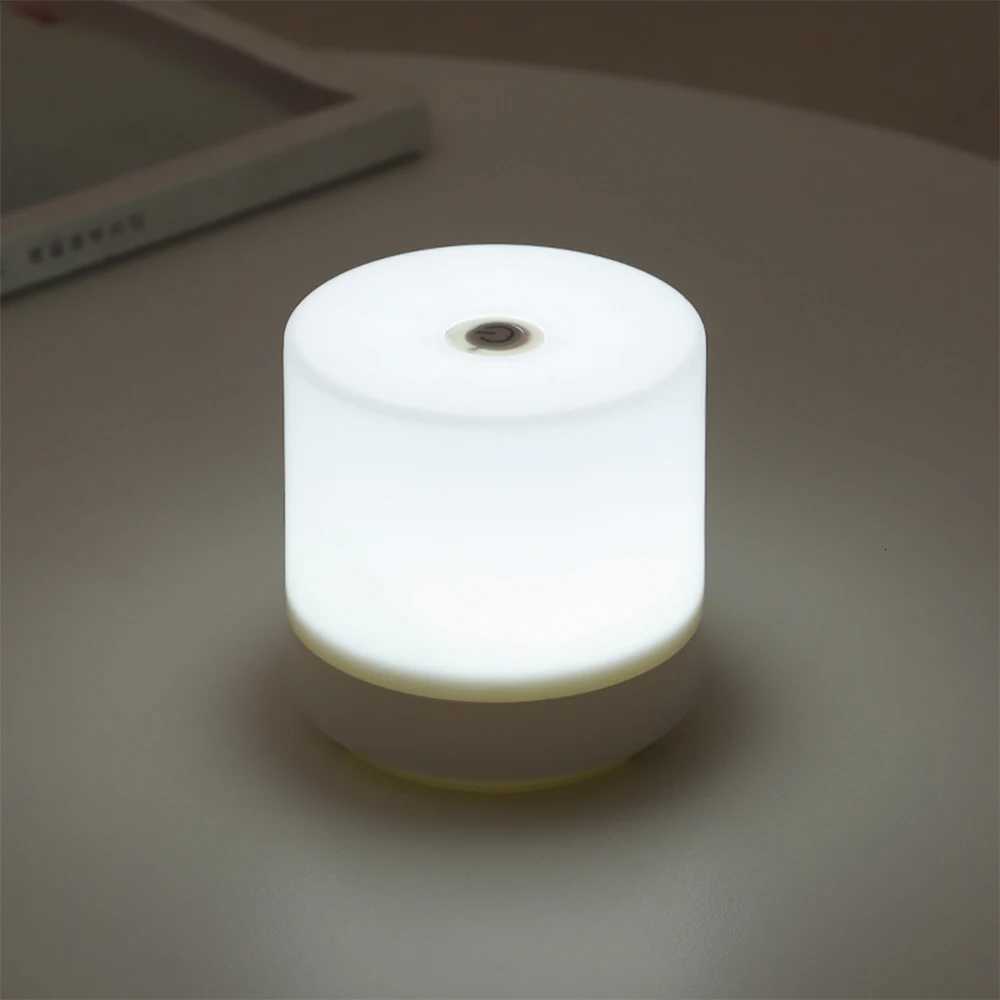 Touch Rechargeable LED Bedside Lamp 3 Colors USB Stepless Dimming Night Light Eye Protection For Bedroom Reading M251114