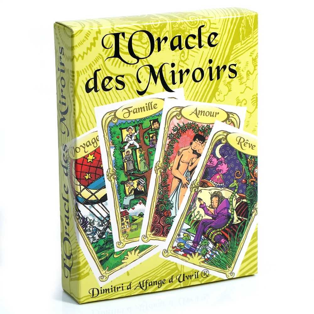 Franais Oracle des Miroirs French of Tarot Cards Un Outil Prcieux pour la Divination et la Guidance Spirituelle Board Game C251114