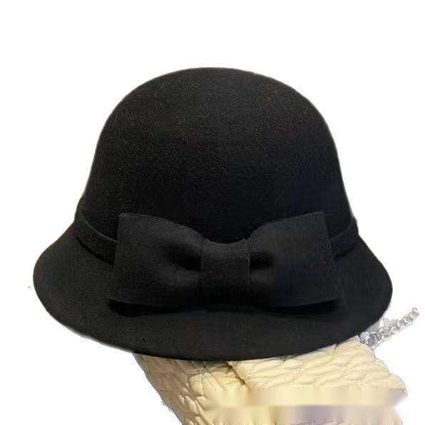 Fashionable Bowler Winter Versatile Elegant Warm Fisherman Audrey Hepburn Style French Millionaire Hat