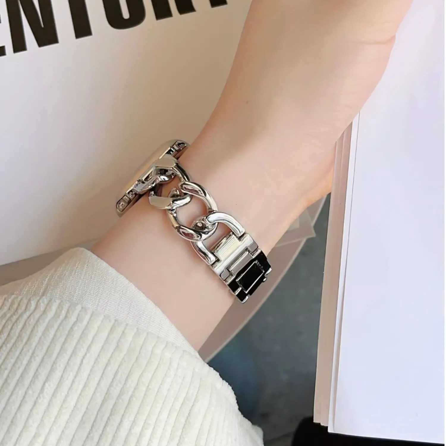 For Samsung Galaxy Watch 8/8Classic Ultra Strap Chain Type Bracelet Wristband Watch 8 40MM 44mm 46MM 47MM Band Accessories X251114
