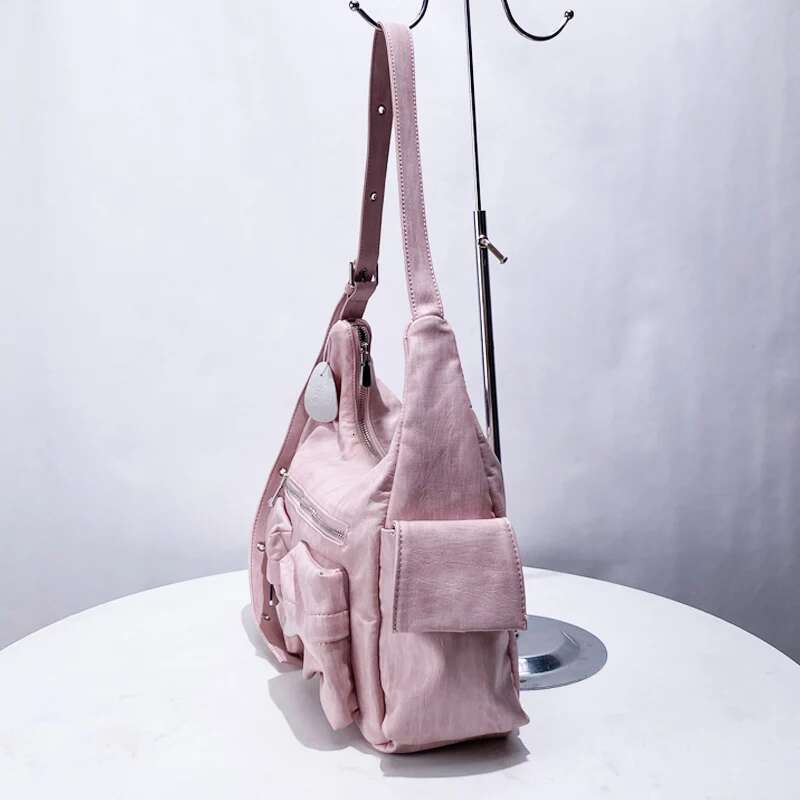 Moto & Bike Multiple Pockets Bags For Women Designer Handbag Purse 2025 New In Vintage Large Capacity Shoulder Crossbody