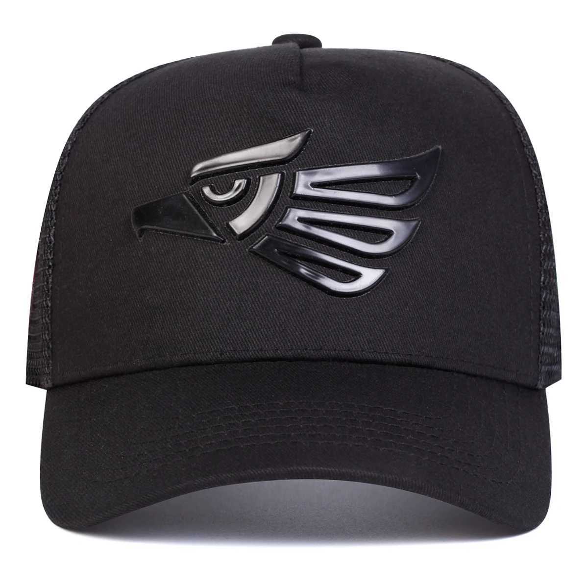 Neutral Mexican Eagle Label Baseball Mesh Hat Spring Summer Outdoor Adjustable Casual Hat W250414