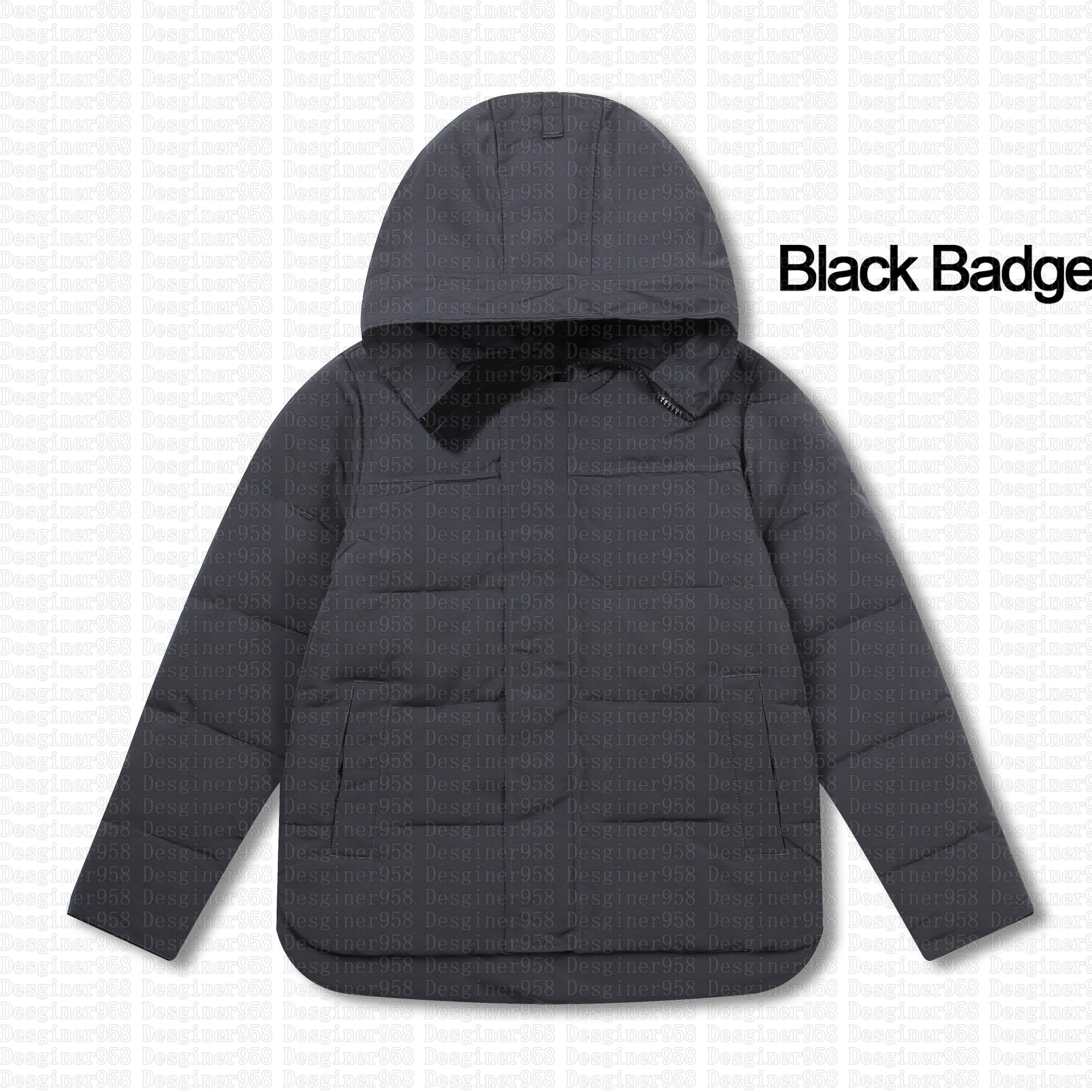 Designer Canada Down Puffer Jackets Mens Home Outdoor Outerwear Jacket Real Coyote Fur Warm Hooded Windproof Thicken Winter Coat Parka Doudoune