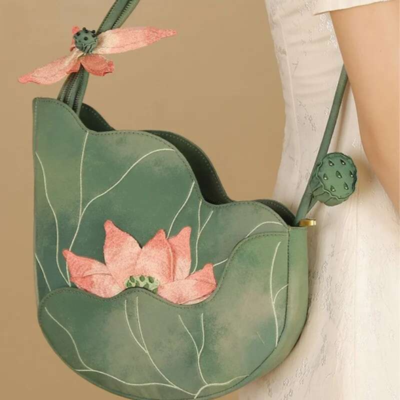 Original Designer's Hanfu Cheongsam Accessories, Ancient-Style Crossbody Bag And Handbag