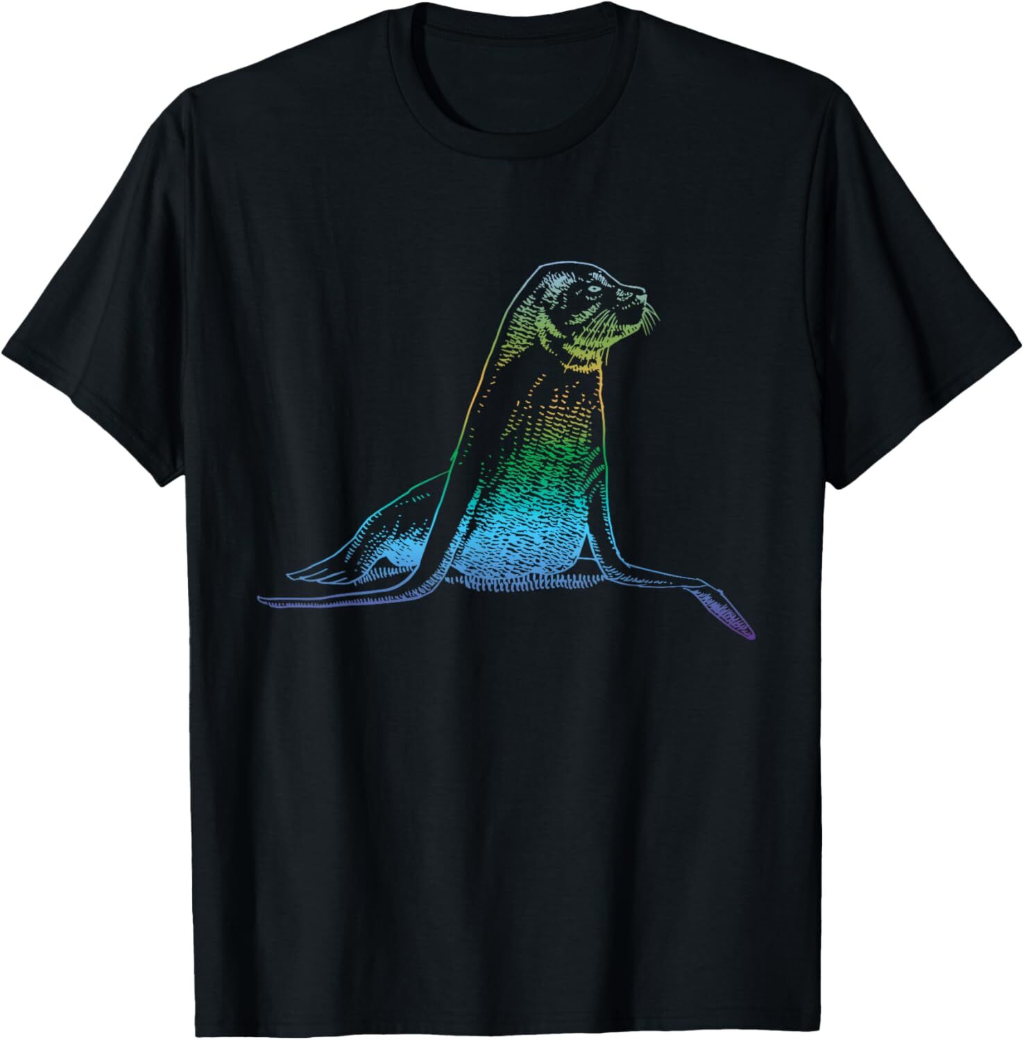 T shirt for Mens Seal Ocean Animal Lover Sea Lion Graphic Tee Casual Tops Clothes Short sleeve cool