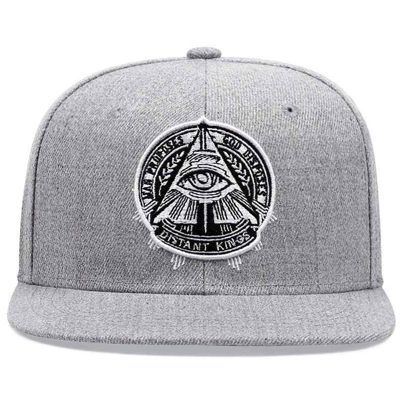 Adjustable Fashion Fastball Hat Gods Eye Artificial Suede Hip Hop Snap Cap Neutral Outdoor Casual Sun Baseball Hat W250414