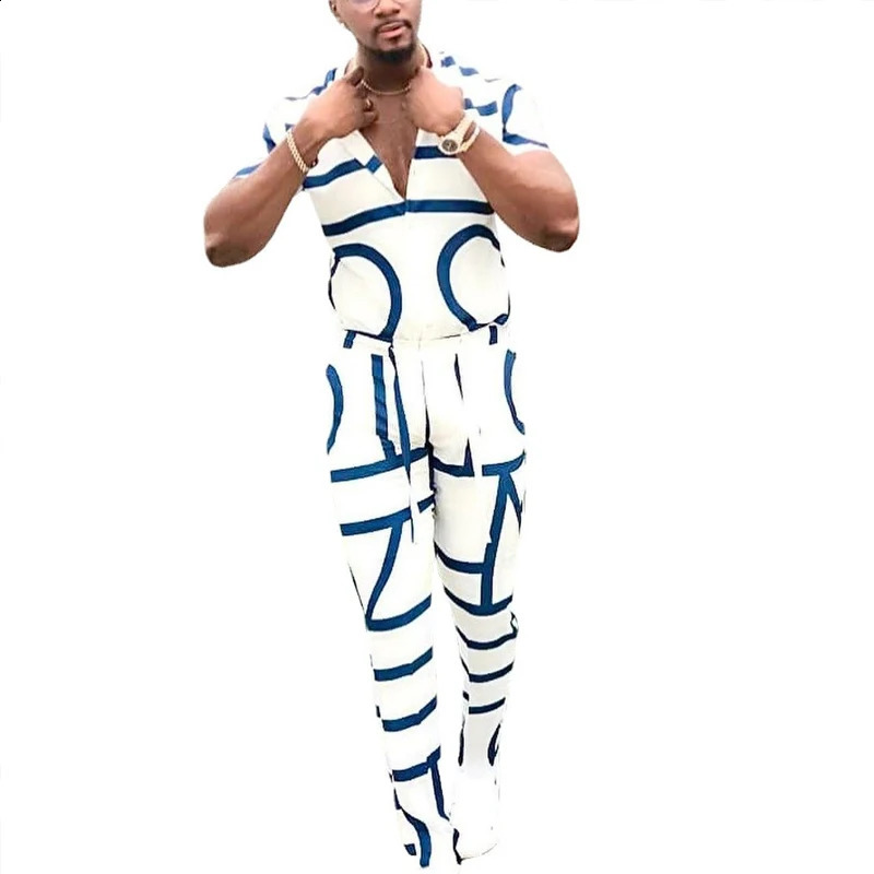 Casual Summer Mens Polos Tracksuits 2-Piece Tracksuit Set Oversized Short Sleeve Shirts And Pants Set T Shirt Beach Hawaiian 250409