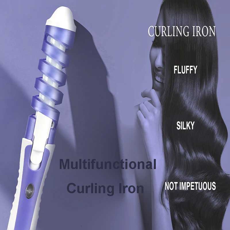 Magic Spiral Curling Iron Electric Hair curler Home Fast Heating Ceramic Curler Hair Styling Portable automatic rotatingT251114