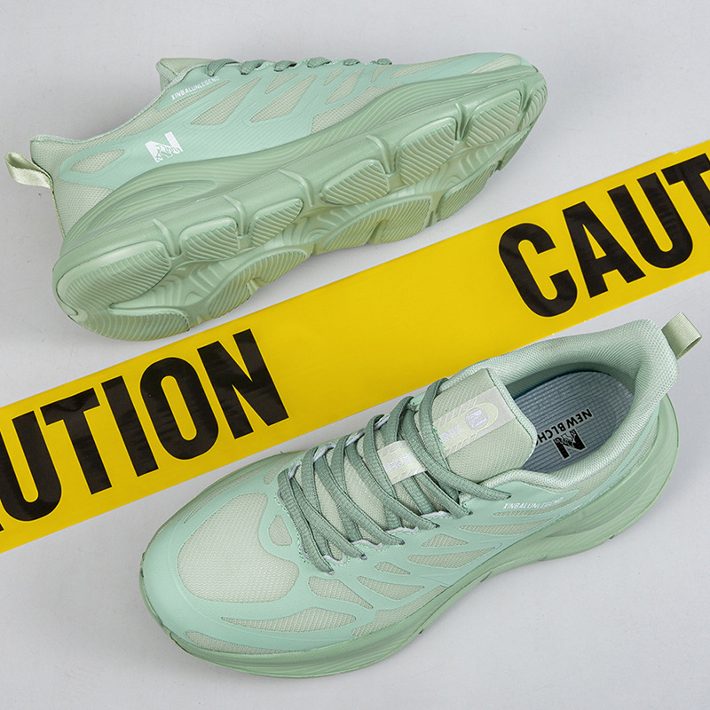 designer runing shoes new Men's and women's running shoes breathable and soft sole jogging shoes with elastic, anti-slip shock-absorbing mes