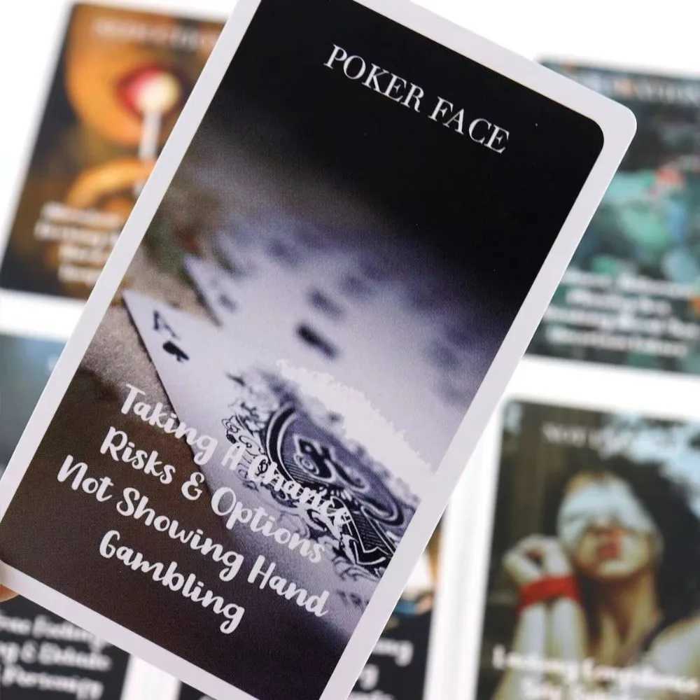 53 Pcs Cards Mystic Red Rose Oracle Deck 1036cm A Situations Deck Tarot Cards Twin Flame Oracle Cards Love Keywords Meaning C251114