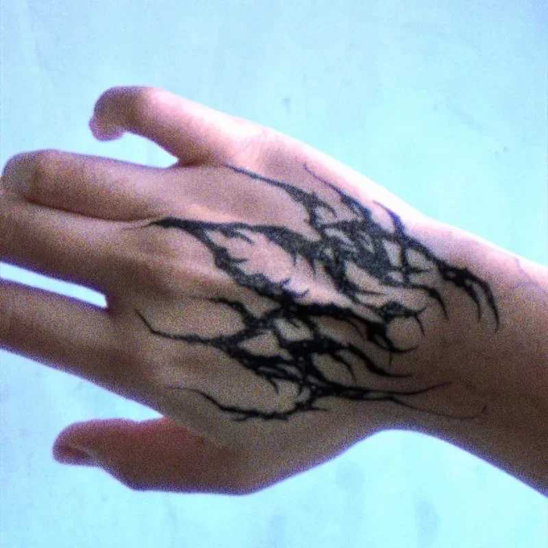 Scorpion Temporary Tattoo Stickers Men Women Hand Back Fake Tattoos Gothic Punk Persistent Tattoo Stickers Spider Tattoo StickersXJ25414