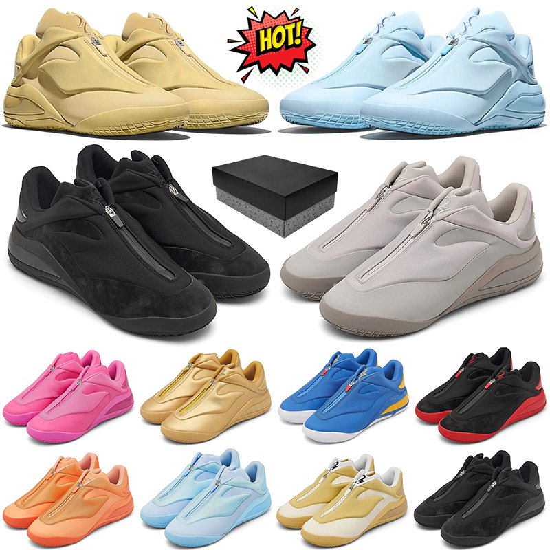 shai 001 men basketball shoes Butter Charm Black Masi Blue Hail Clay mens trainers outdoor sports sneakers