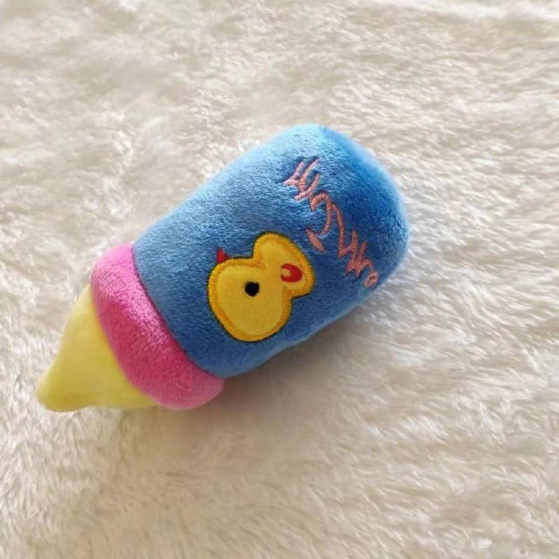Update Cute Baby Bottle Plush Pet Toys For Small And Medium Sized Dogs Cats To Play Relieve Depression Grind Teeth