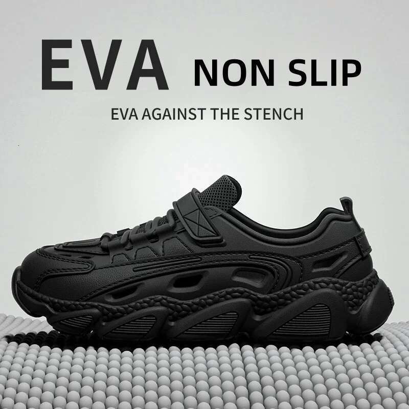 Men's NEW Trendy hot Eva Sandals Summer Man Outdoor Wear Thick Bottom Non-slip Breathable Cool Beach Shoes Men Fishing Waterproof