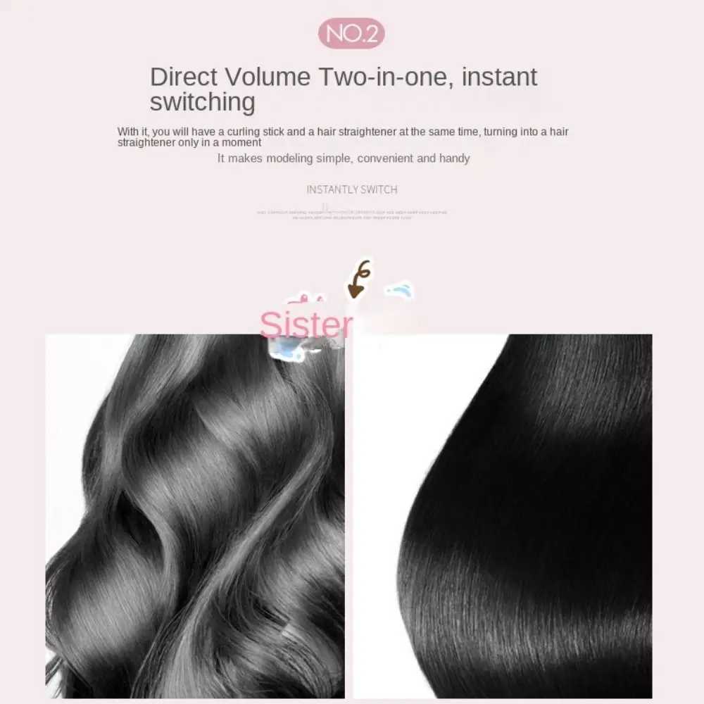 Straightening Electric Hair Straightener Comb Heating Temperature Smoothing Hair Straightener Brush Friendly Fast HeatedT251114