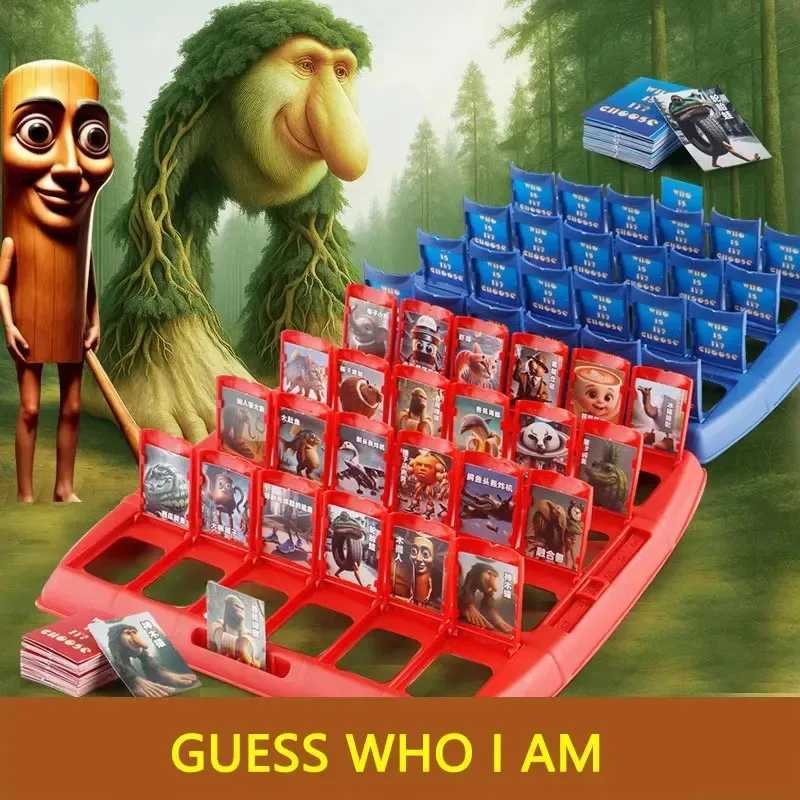 Who I Am Game Guess Game Parent Child Interactive Toys Halloween Gifts Puzzle Card Game Family Party Games Educational Toy C251114
