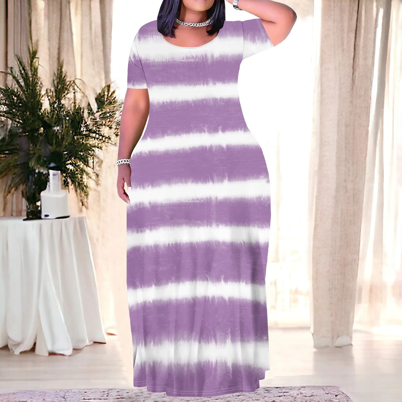 Womens Summer Party Dress Plus Size for Women on Clearance Sale 250414