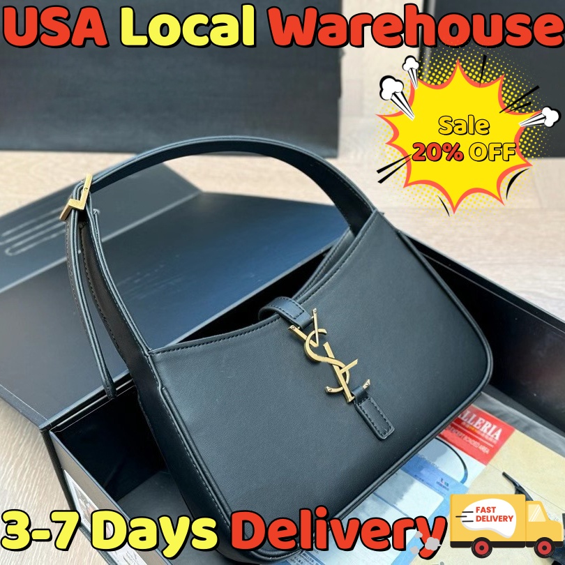 Designer Bag Shoulder Bag Luxury Bag Purse HandBag Minimalist Versatile Women's Crossbody Bag High-Quality Leather Underarm Bag Black Letter Print Tote Bag