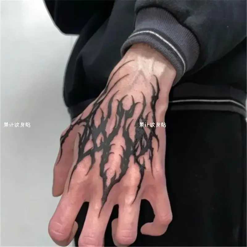 Scorpion Temporary Tattoo Stickers Men Women Hand Back Fake Tattoos Gothic Punk Persistent Tattoo Stickers Spider Tattoo StickersXJ25414