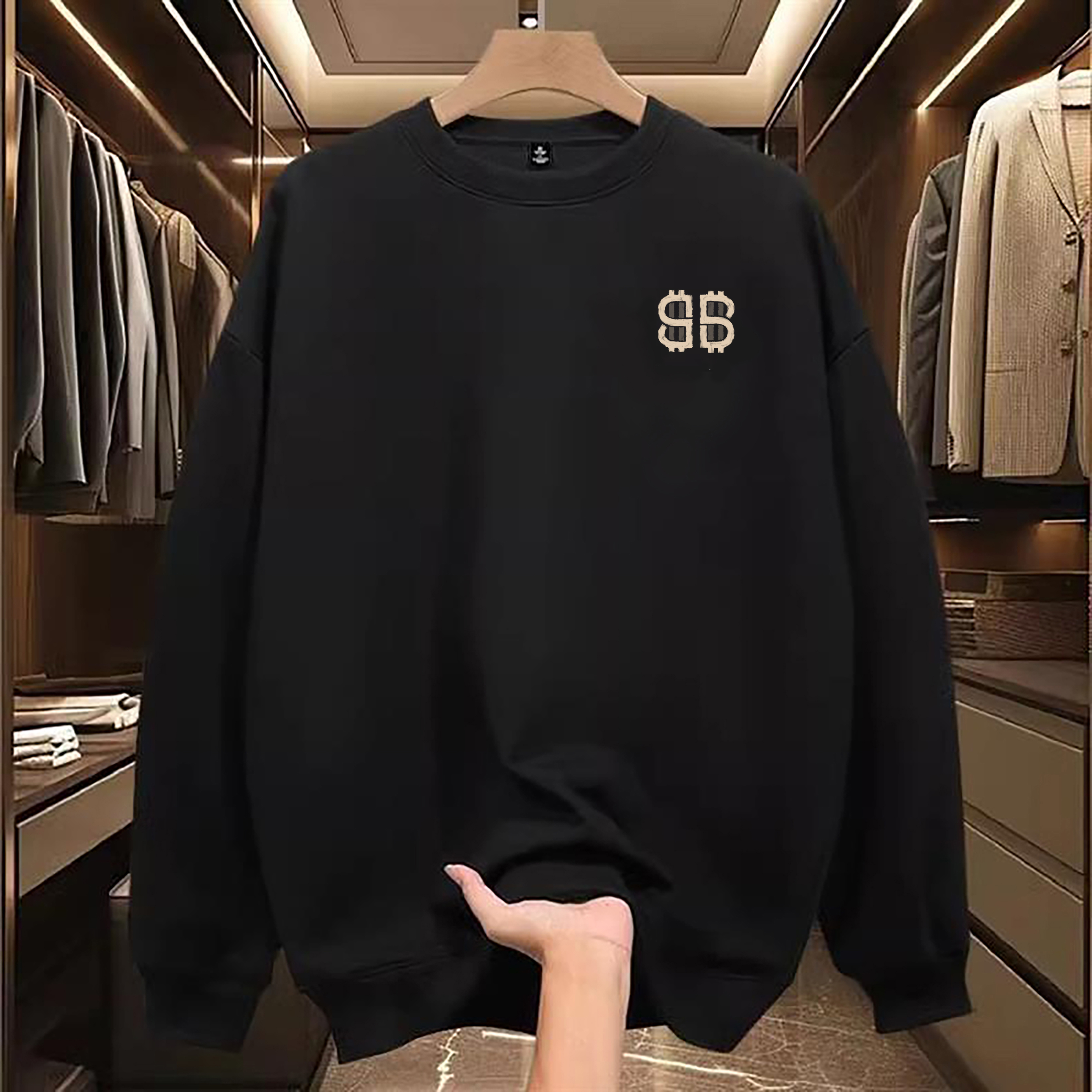 Men's Luxury Hoodies Fashion Trend Hoodie Black White Hood Design Gothic Men Women Punk Casual Streetwear