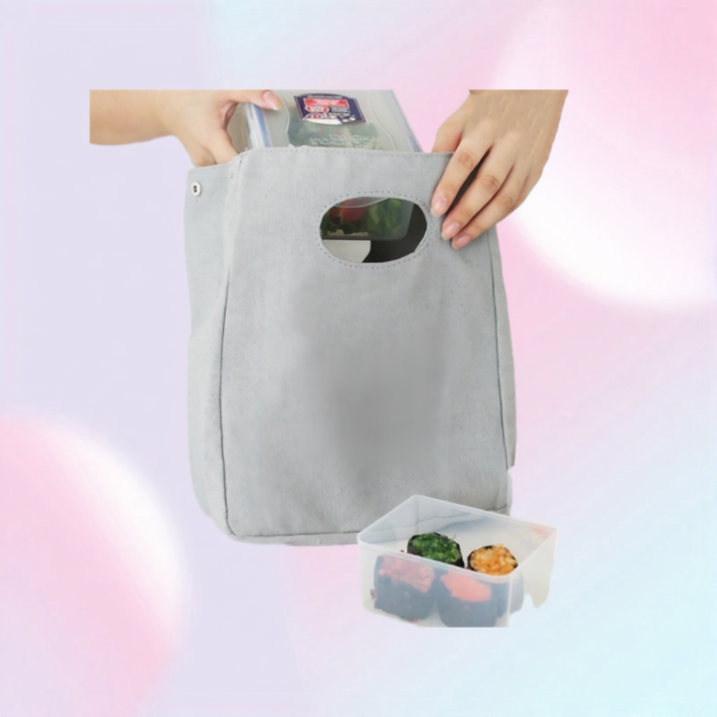Insulated Heat Lunch Bags Thermal Women Picnic Bento Box Boys Thermo Pouch Fresh Keeping Food Container Accessory Product Items C0