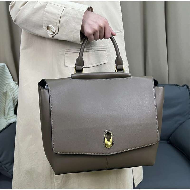 Work Shoulder Fashion Handbag Elegant Commute Travel Hobo Temperament Crossbody Vintage Underarm Bag