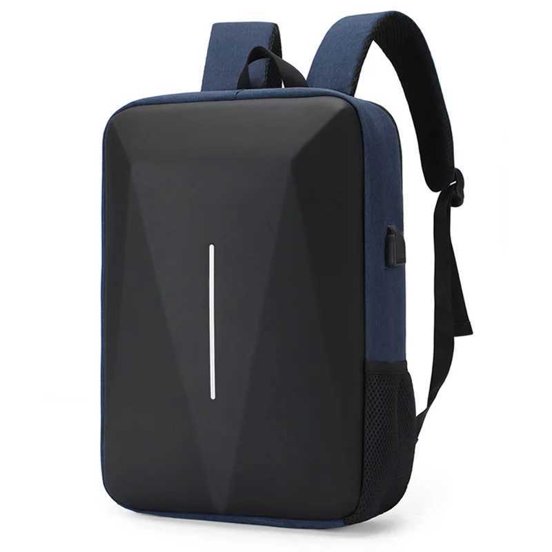 New Pc Hard Shell Men Fashion Backpack Casual Lightweight Business Backpack With Large Capacity Waterproof And Cool Travel BagW251113