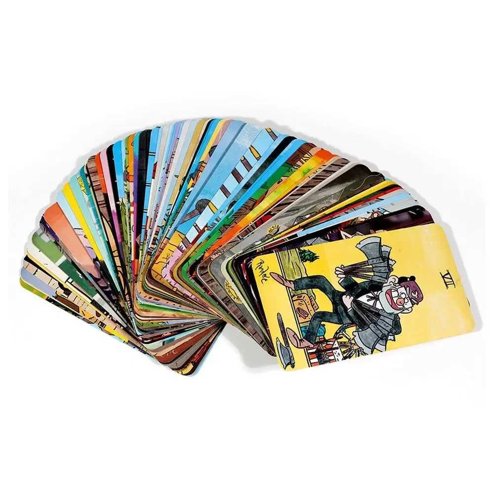 Mystery Tarot cards 78pcs tarot Deck English version Witchy Beginner Tarot Board games C251114