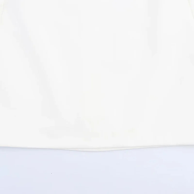 TRAF White Short Skirt 2025 Womens SpringSummer Elegant Mini Strap Dress Fashion Casual Party Evening Ball Vestidos 250414