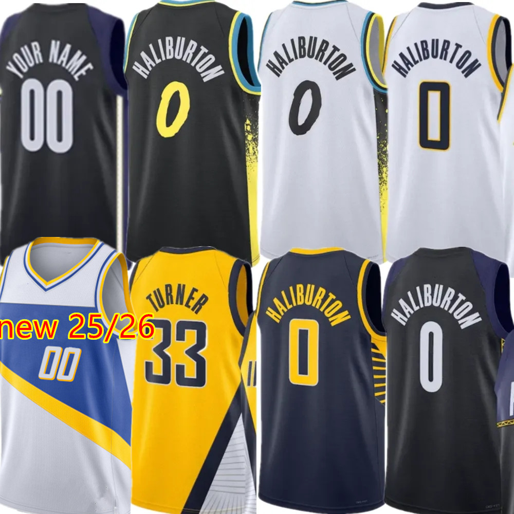 Custom Basketball Siakam Turner Haliburton Nesmith Mathurin Jackson McConnell Walker Nembhard Toppin Johnson Sheppard Nembhard Tpoppin Johnson jerseys