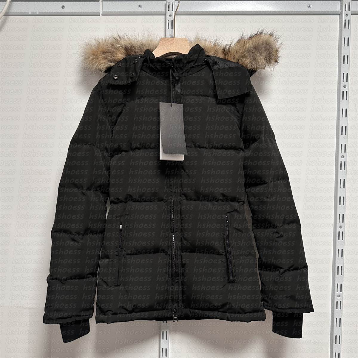 Womens Down Jacket Designer Canada Puffer Jackets Winter Parka Coat Real Wolf Fur Outdoor Wyndham Windbreaker Outerwear Removable Hooded jacket XS-XL