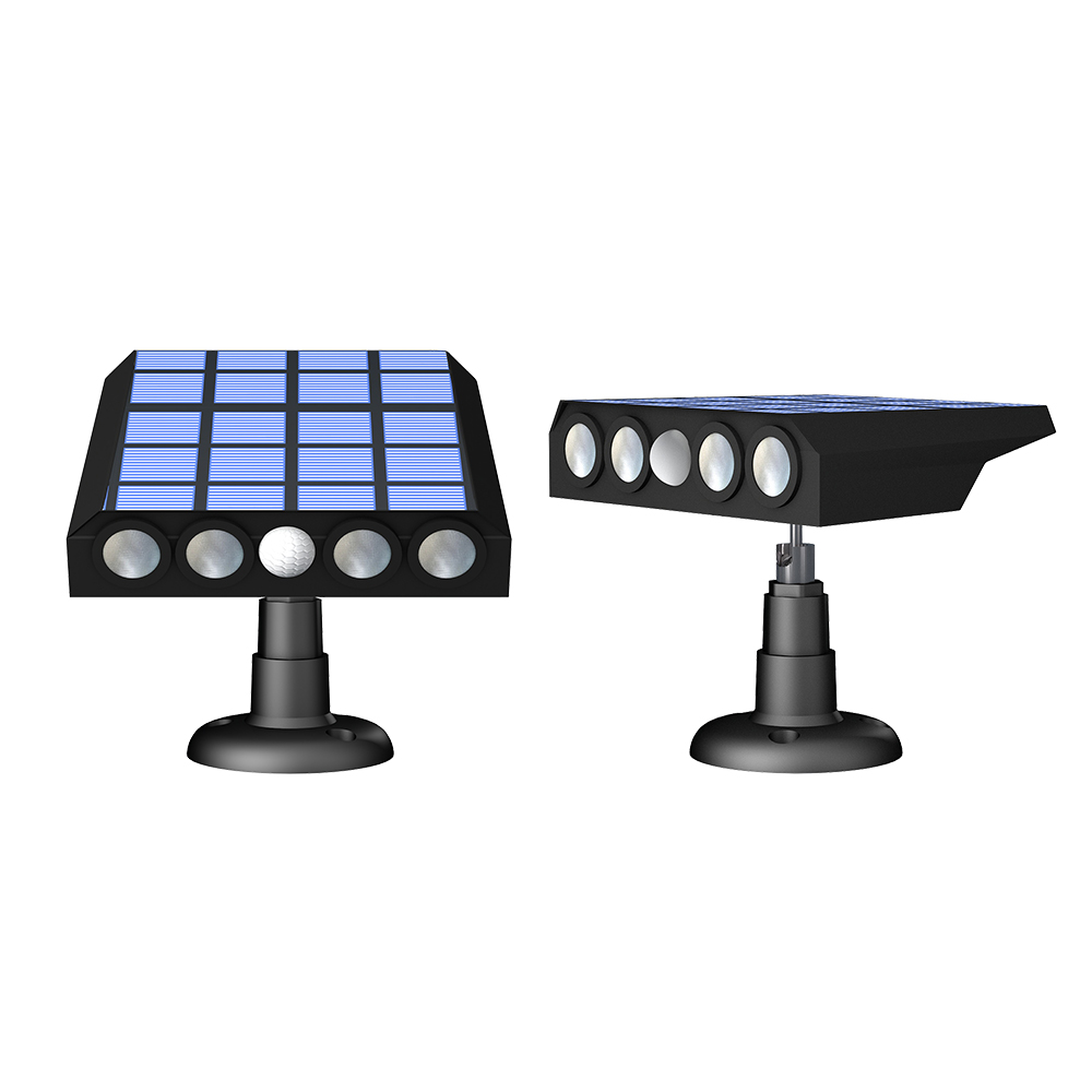 IP65 Waterproof Outdoor Solar Wall Lamps - 2 PCS Super Bright Security Lights for Gardens, Yards & Patios