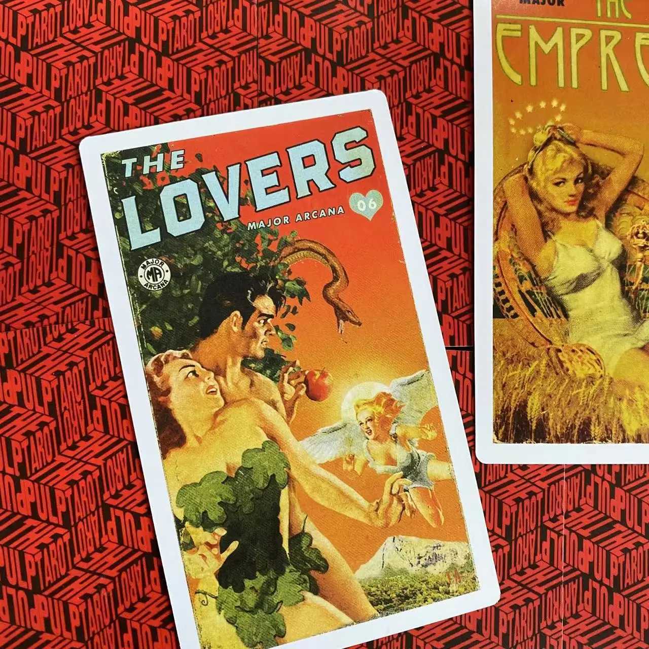 127cm Pulp Tarot 78 Pcs Cards C251114