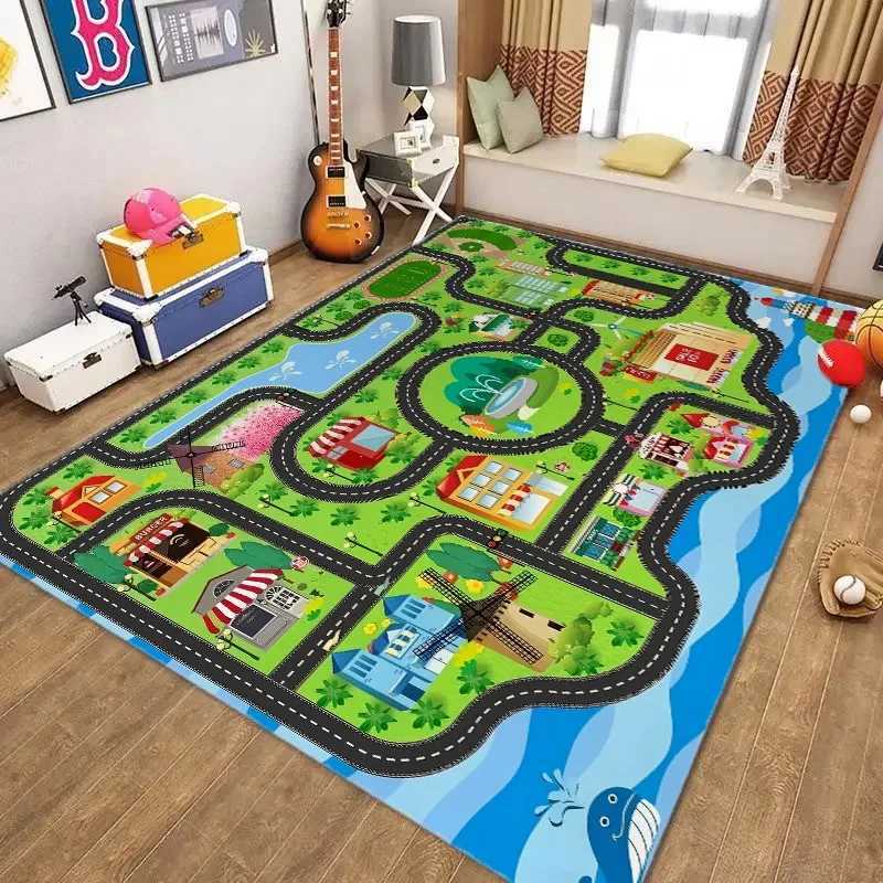 Car tracks childrens cars toy cars cities living roads childrens game mats childrens game mats childrens game rooms living rooms classrooms S25414