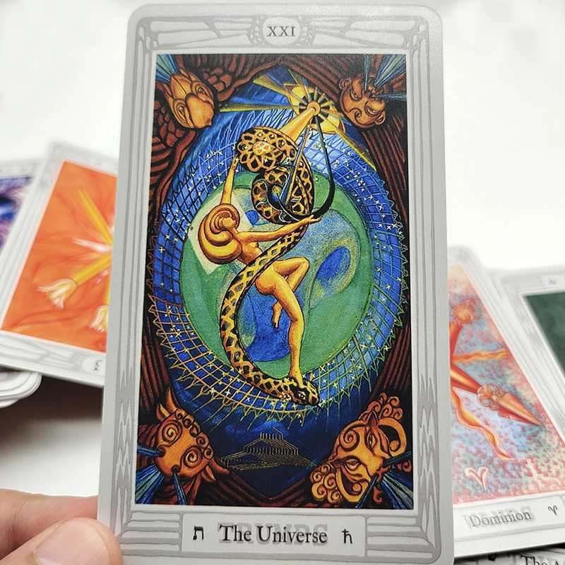 Aleister Crowley Luxe 80 Predictive Cards The Great THOTH Divination Tarot Cards C251114