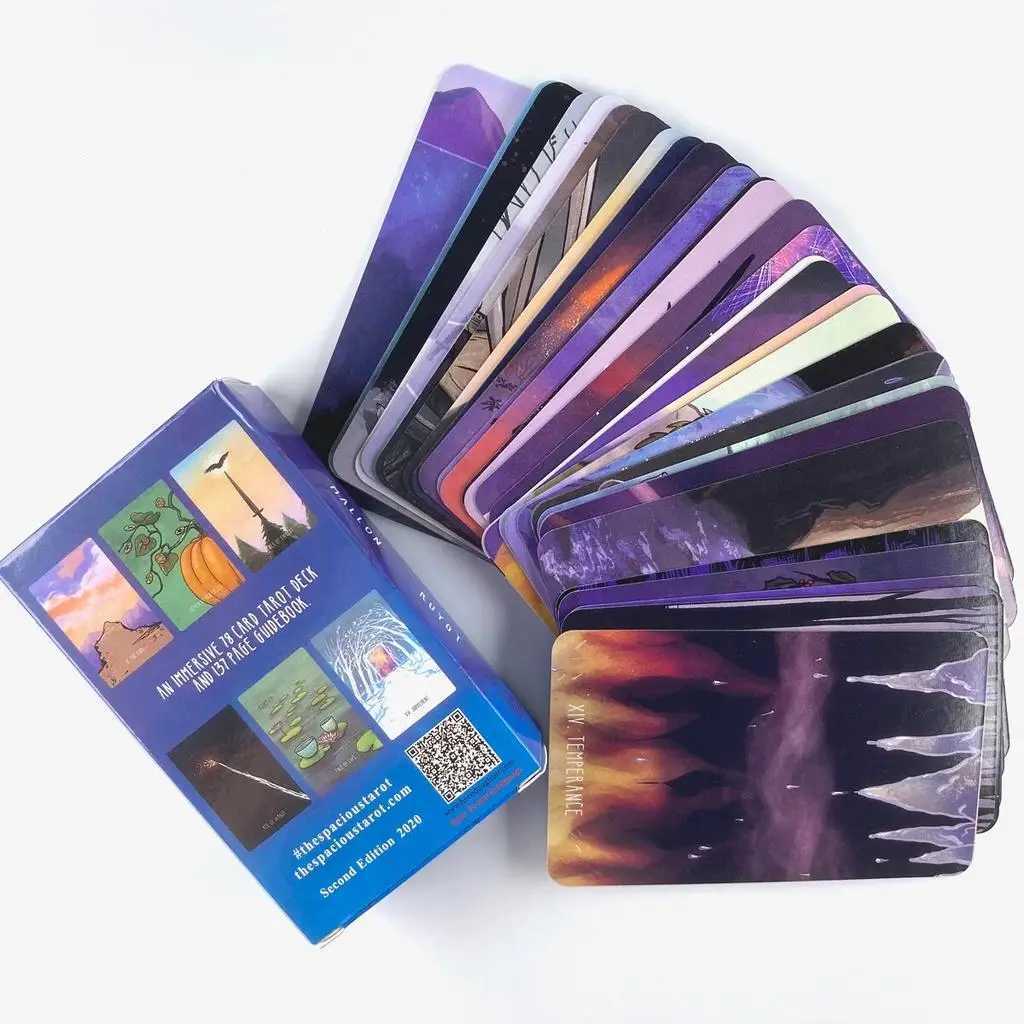 12x7 cm The Spacious Tarot Deck Leisure Party Table Game Fortune-telling Prophecy Oracle Cards C251114